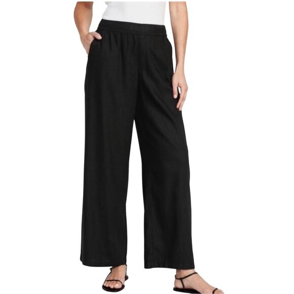 Old Navy Women’s red/orange high rise wide leg pants, Size XL - Picture 2 of 7